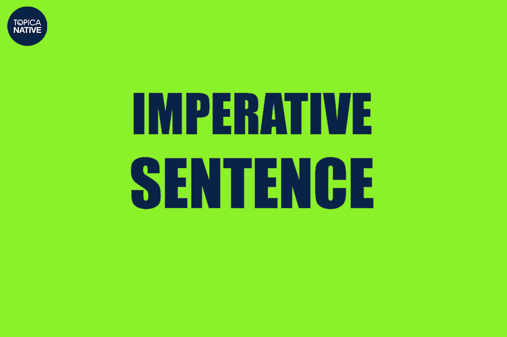 หลักการใช้ประโยคคำสั่งในภาษาอังกฤษ imperative sentence