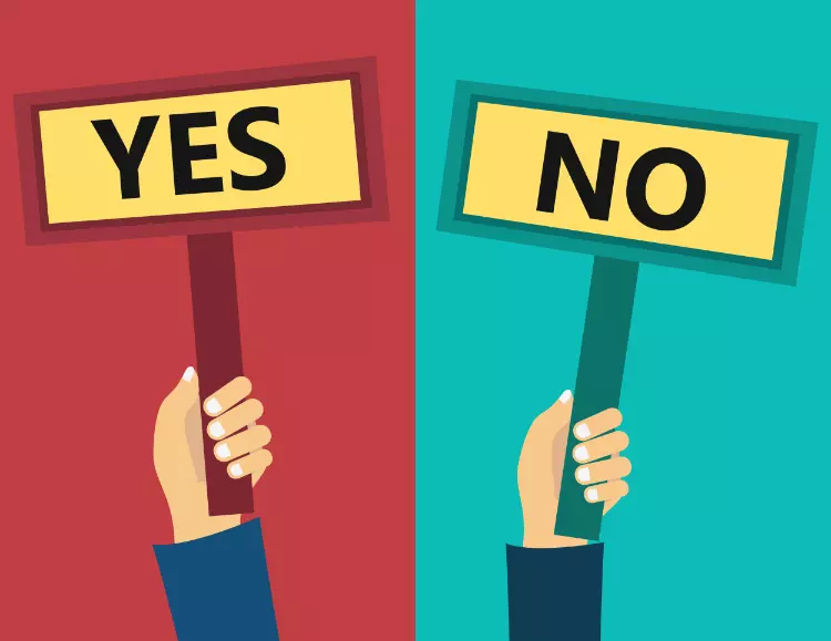 เรียนรู้หลักการใช้งาน Yes/No Question