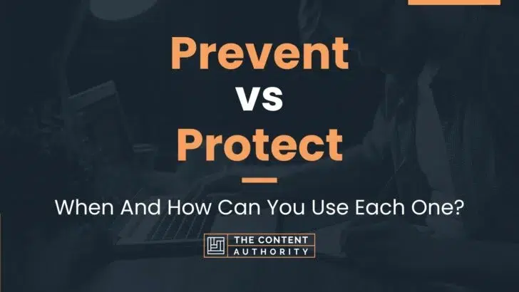 หลักการใช้ protect and prevent