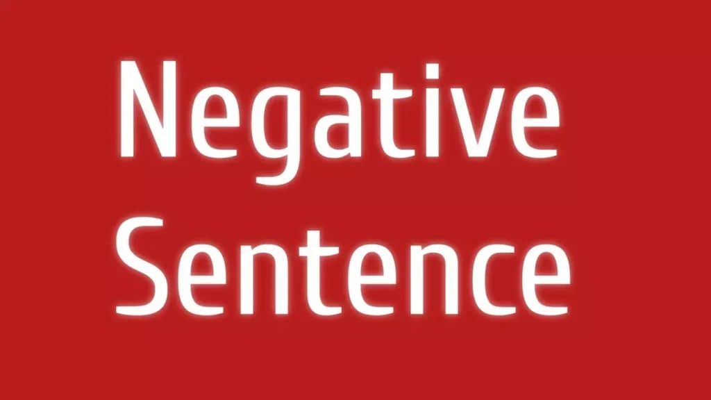 ประโยคปฏิเสธภาษาอังกฤษ (Negative Sentences)